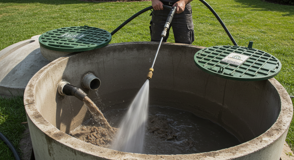 How Do You Clean a Septic Tank?