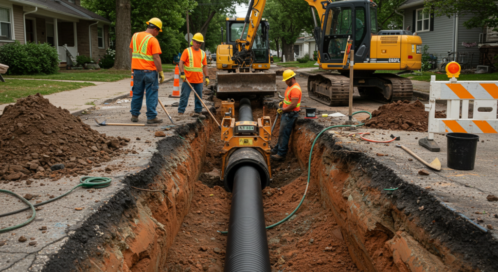 sewer line repair