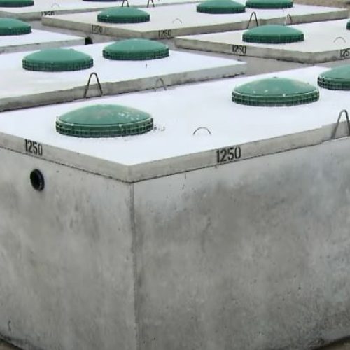 concrete septic tank