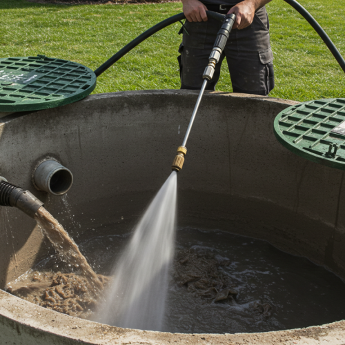 septic tank cleaning