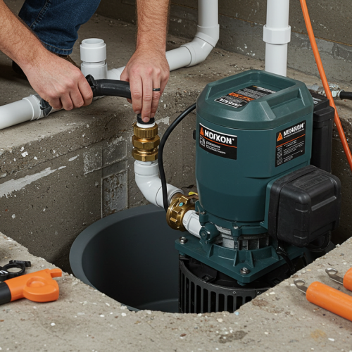 sump pump installation sump pump installation